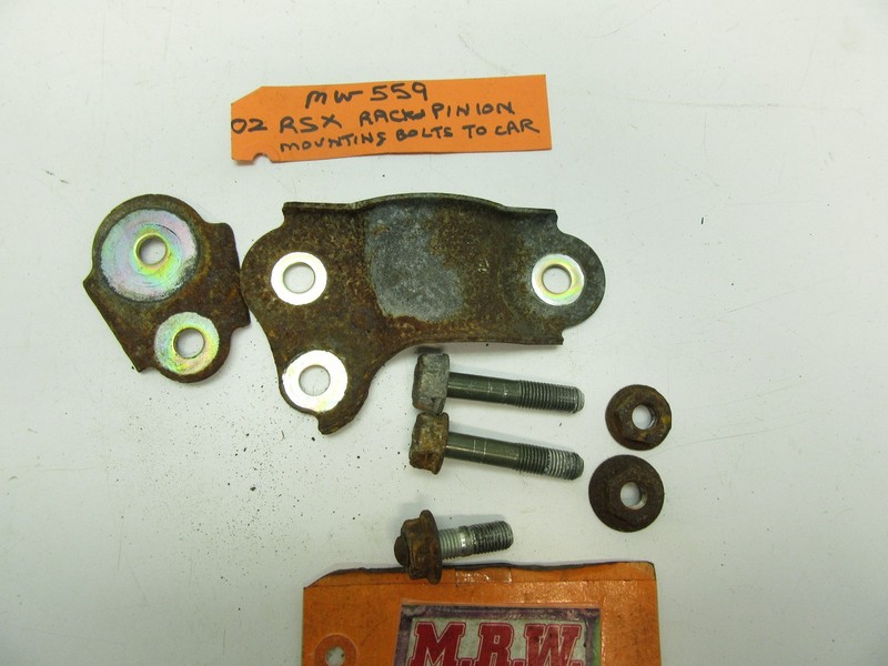 02 03 04 05 06 RSX BOLT BOLTS MOUNT MOUNTS FOR RACK & PINION TO CAR FRAME BODY