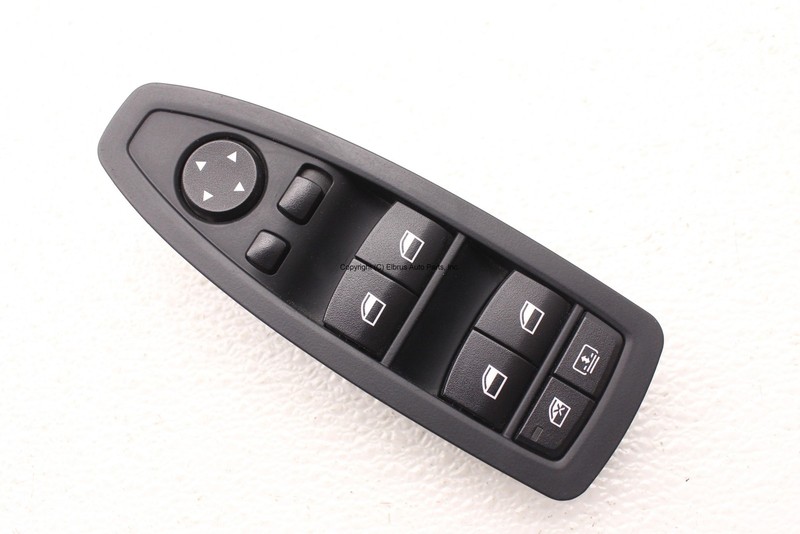 BMW 335i 07 08 09 10 11 12 13 14 15 FRONT LEFT POWER WINDOW MASTER SWITCH OEM