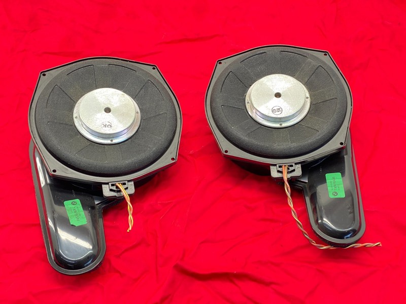 04-10 BMW E64 650 M6 Individual Audio Left Right Subwoofer Bass Speaker Set OEM✅