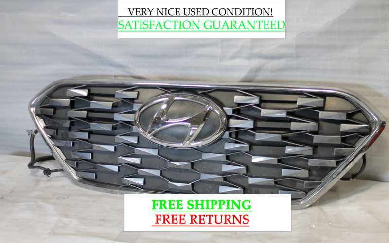 2020-2022 Kia Ioniq Front Grille Grill With Shutter Assembly Oem