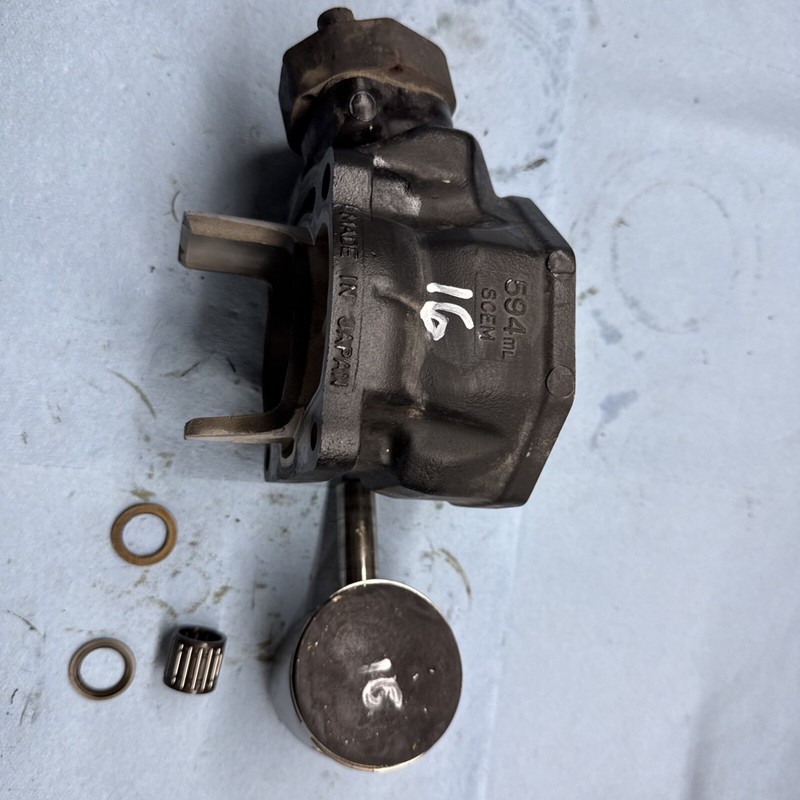 1996 - 1997 ARCTIC CAT POWDER EXTREME ZRT 600CYLINDER JUG PISTON TOP END # 16