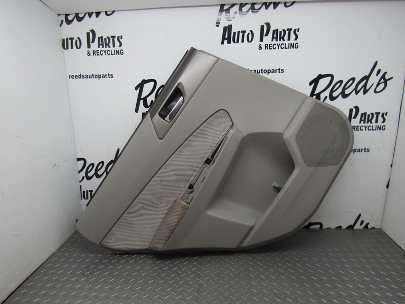 2010 Subaru Forester Driver Rear Door Panel Trim OEM Gray