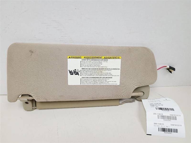 Passenger Right Sun Visor With Illumination Fits 08-19 SEQUOIA 562887