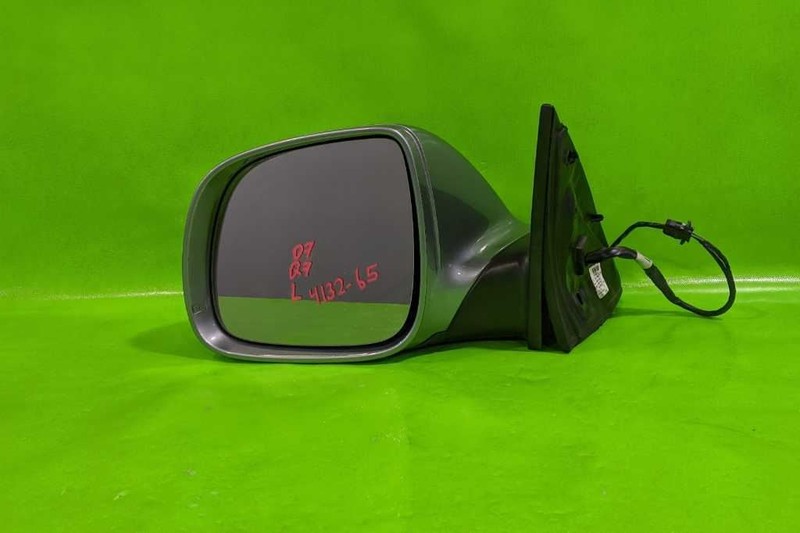 07-09 AUDI Q7 DRIVER LEFT SIDE VIEW MIRRORQUARTZ GRAY METALLICOEM 4132-65