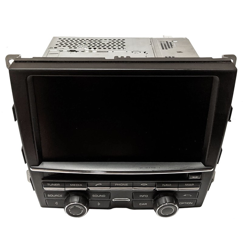 OEM GPS Navigation AM FM CD Player Head Unit Porsche Cayenne 12-16 / 7PP919193CC