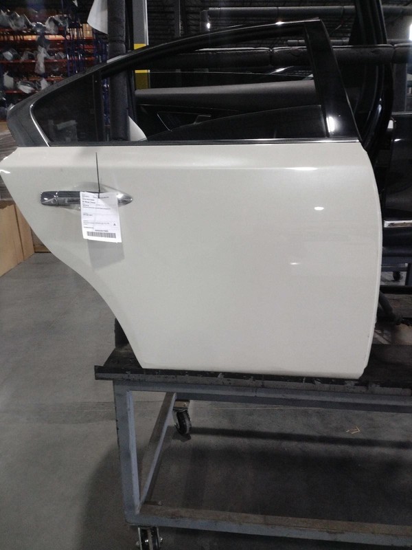 2014 Nissan Maxima Rear Right Door White OEM Used 126K Miles - Good Condition