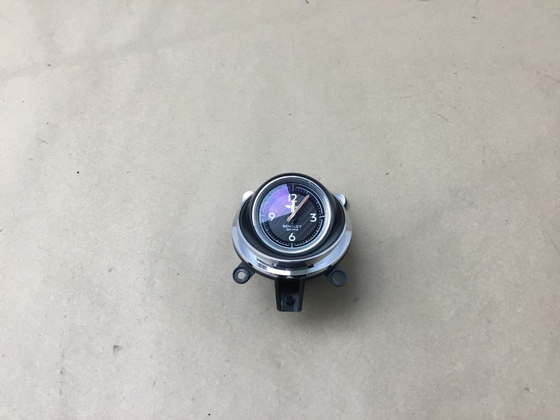 Bentley Bentayga 2019 V8 Dash Dashboard Analog Clock Bezel Trim Cover 16-20 :Y