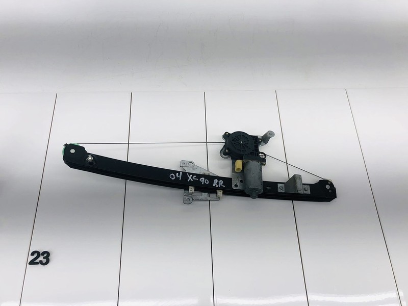 03-14 VOLVO XC90 REAR PASSENGER RIGHT SIDE DOOR WINDOW REGULATOR W/ MOTOR OEM