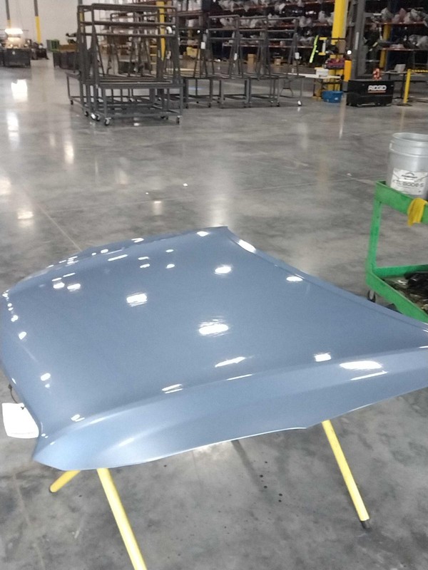 2011 Subaru Legacy Blue OEM Hood Panel 57229AJ00A9P Used 260K Miles