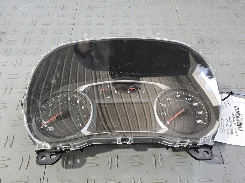 2018 Chevy Traverse Speedometer Instrument Cluster 3.6L MPH US Market
