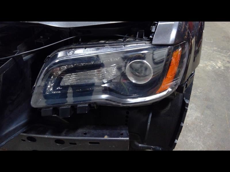 Driver Headlight Black Headlamp Bezels Halogen Fits 12-14 300 1137953
