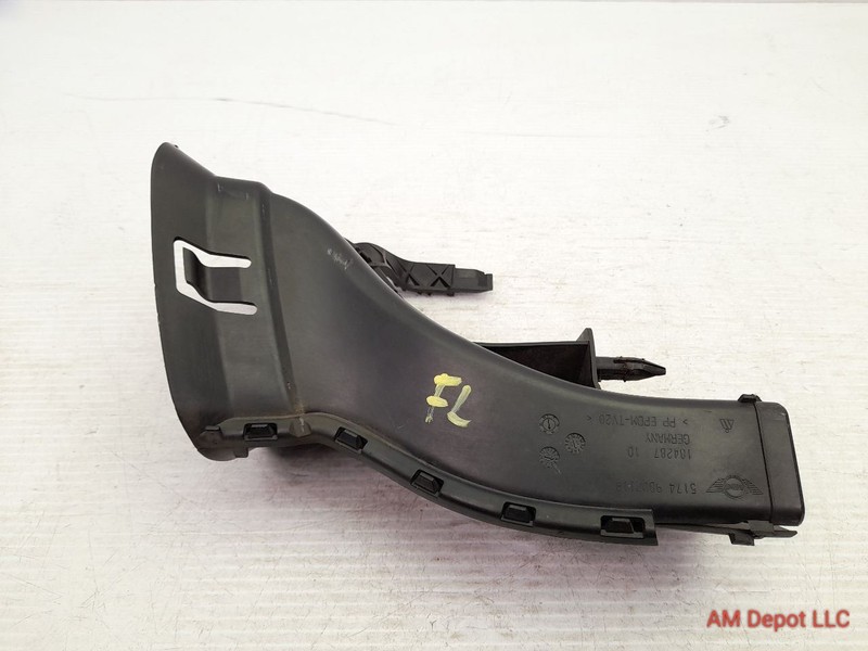 2013 Mini Cooper S Countryman R60 R61 Front Left Brake Air Duct 51749802119