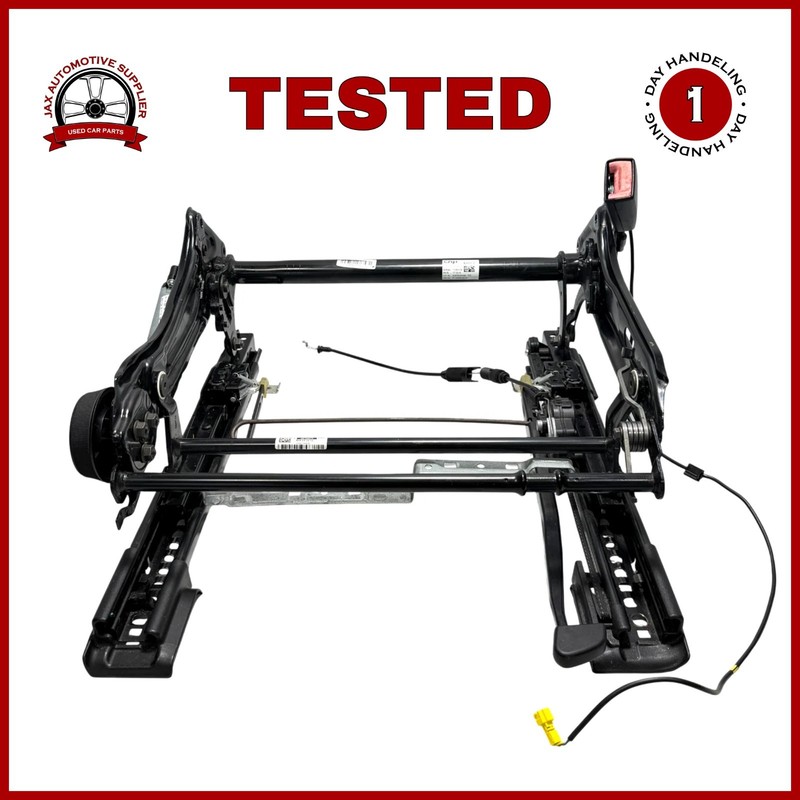 π10-15 MERCEDES C250 E350 COUPE FRONT RIGHT SEAT RAIL TRACK FRAME W/ MOTORS OEM