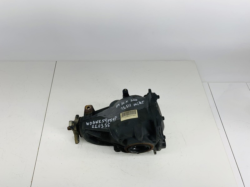 09-11 MERCEDES BENZ SLK300 3.0L RWD REAR AXLE DIFFERENTIAL CARRIER 73K MILES OEM