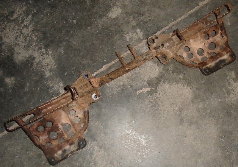 1985 Suzuki Quad Runner LTF LT 250 LTF250 85 Pedal Peg Foot Rest Floorboard 1986