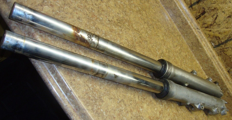 1975 Honda Goldwing GL1000 GL 1000 Gold Wing GL1 Front Fork Tubes Suspension 75