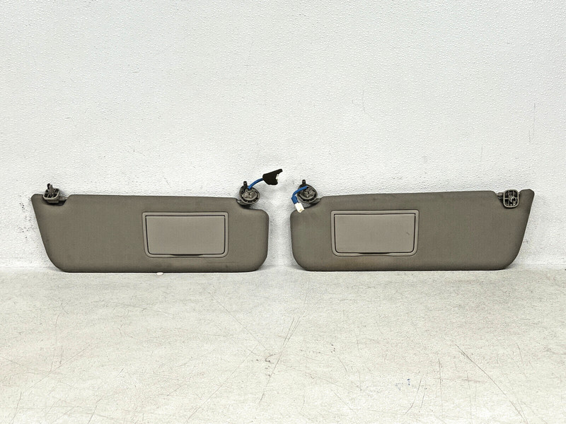 ⭐2014-2017 HONDA ODYSSEY FRONT LEFT & RIGHT SIDE SUN VISOR SHADE SET OEM LOT2556