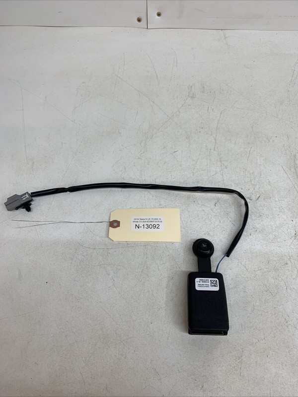 ⚡️12-20 Tesla Model S Rear Left Center Right Seat Belt Seatbelt Buckle 13092 B38