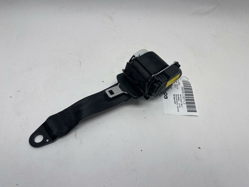 2017-2020 ALFA ROMEO GIULIA REAR LEFT DRIVER SIDE SEAT BELT BLACK OEM