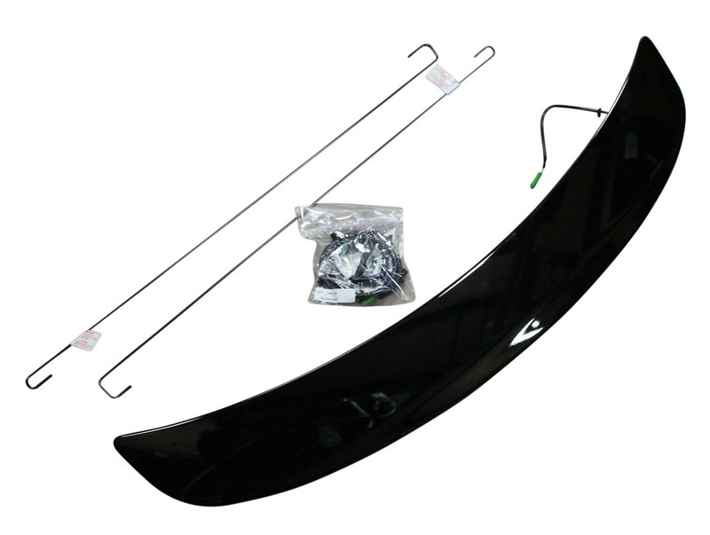 08-12 Accord 2 Door Coupe Spoiler 08F13TE0180 Black Rear Deck Lid Honda Wing OEM