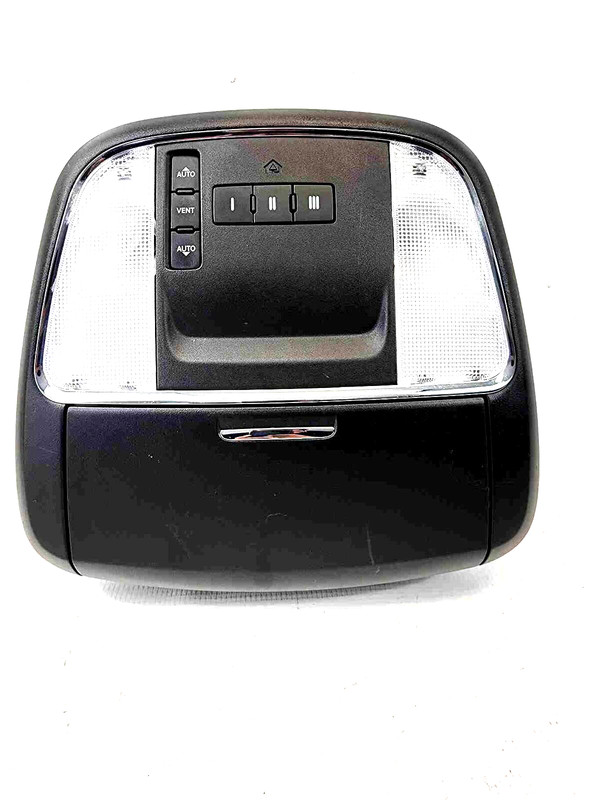 2016 Charger Front Overhead Console Dome Light Black Light Scratches PL42DX9