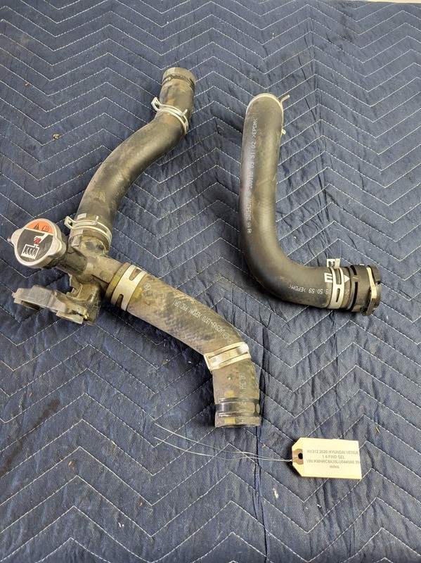 2020-2025 Hyundai Venue Radiator Coolant Water Hose Tube Pipe SET 25415-K2100