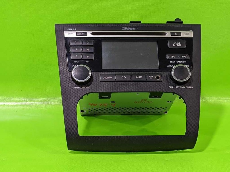 10 11 12 ALTIMA SDN FACTORY RADIO RECEIVER AM FM CD W/BOSE OEM 4075-4