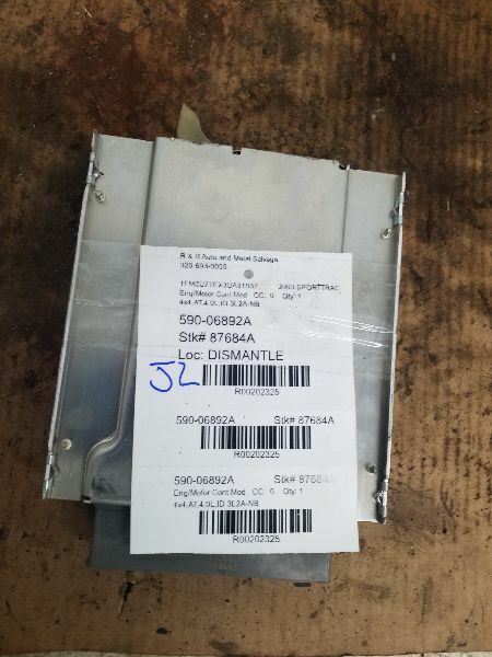 Engine ECM Electronic Control Module Firewall 6-245 Fits 03 EXPLORER 202325