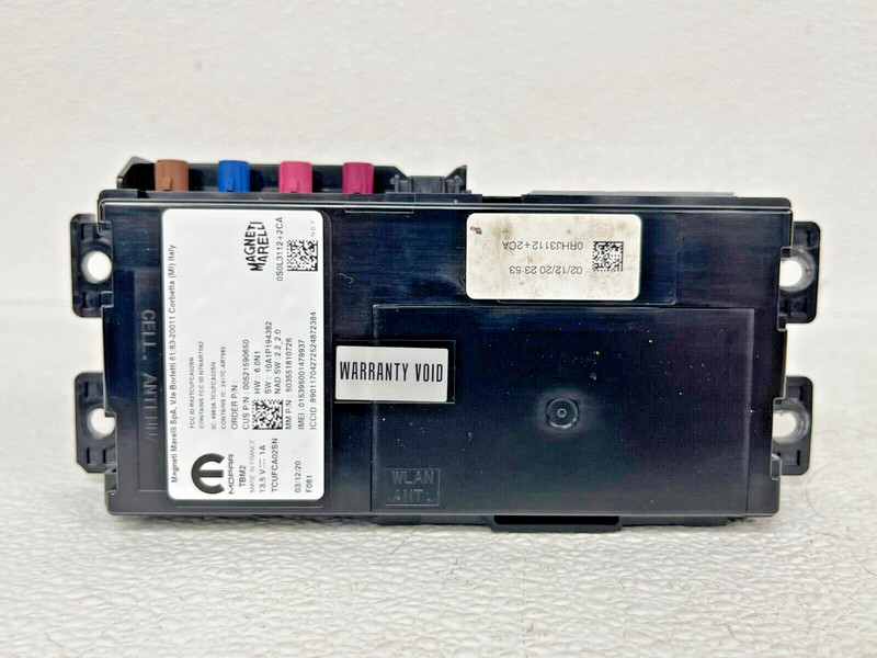 ⭐2017-2021 ALFA ROMEO GIULIA CELL RADIO ANTENNA CBX CONTROL MODULE OEM LOT2469