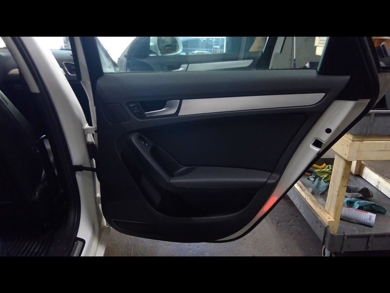 2010 A4 AUDI Passenger Right Rear Door Trim Panel Rear 1618775