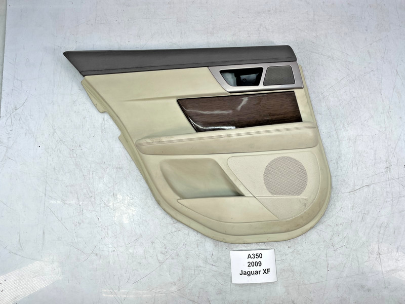 ✅ 2009-2011 OEM Jaguar XF XFR Rear Left Driver Side Door Panel Trim Card *