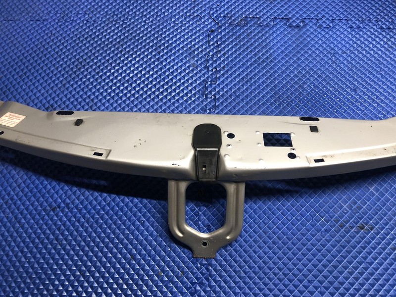 98-03 Mercedes W208 CLK430 Upper Radiator Core Support Tie Bracket Bar Silver