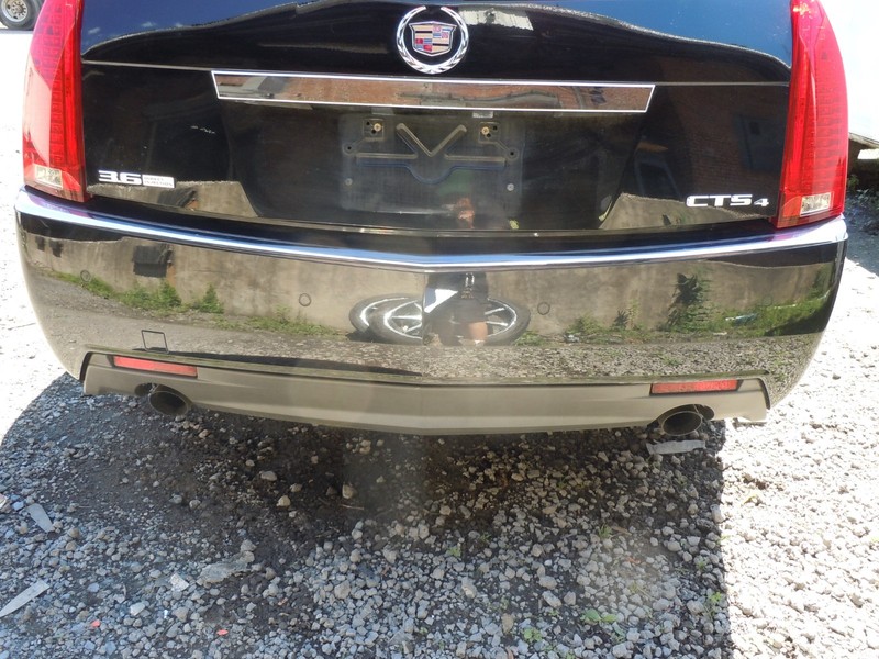 2008-2013 Cadillac CTS Sedan Rear Bumper Cover W/ Park Assist U8555