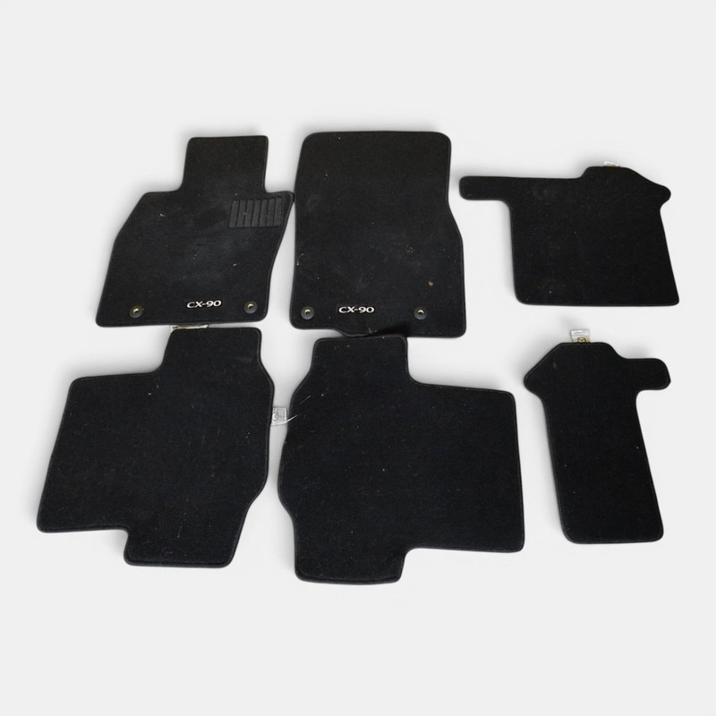 2024-2026 MAZDA CX-90 Interior Floor Carpet Cover Mat Set 5 Oem Kmv668666