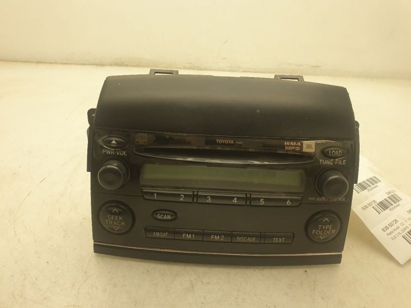 08 09 10 TOYOTA SIENNA XLE RADIO AUDIO RECEIVER P1820