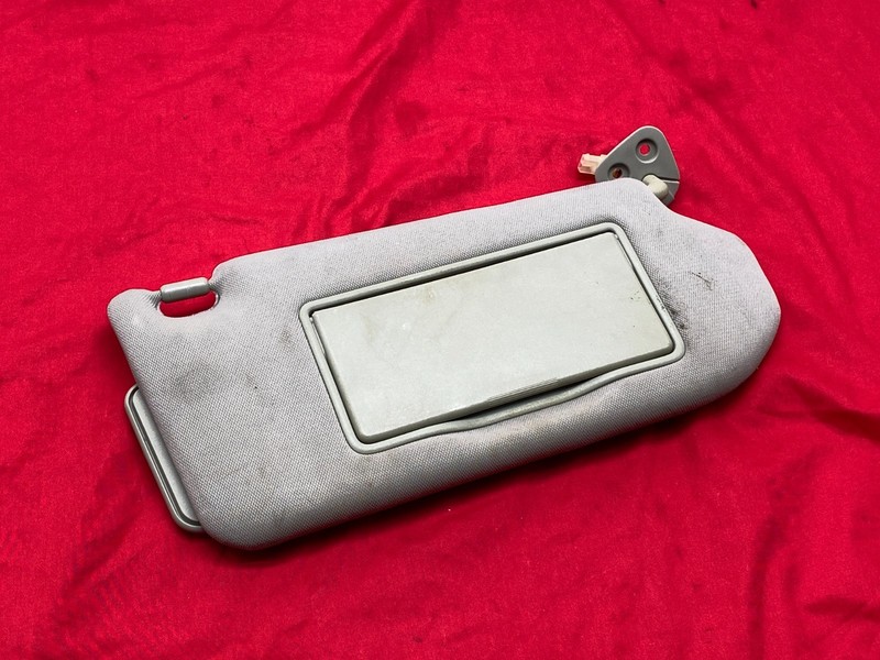 2009-2013 Infiniti G37 Right Passenger Sun Shade Visor Vanity Mirror Gray OEM ✅