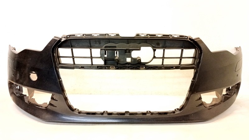 2012-2015 Audi A6 S-Line ParkAssist Front Bumper Cover Panel OEM Blue