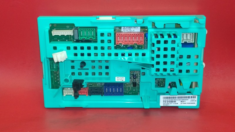 WHIRLPOOL WASHER CONTROL BOARDW10480185 REV FWD-14875