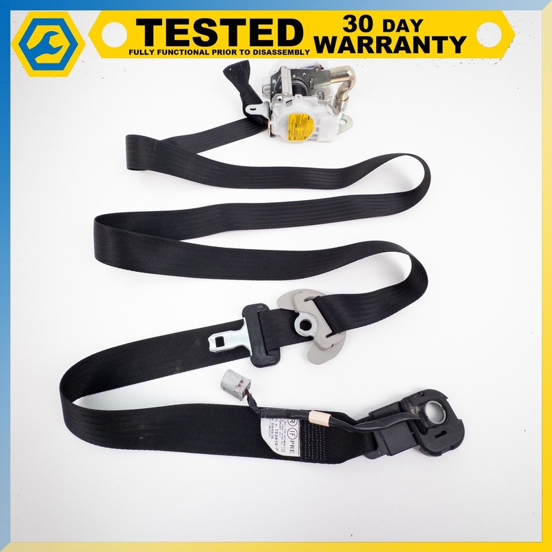 09-12 LEXUS IS350 IS250 FRONT RIGHT PASSENGER SIDE SEAT BELT Black OEM
