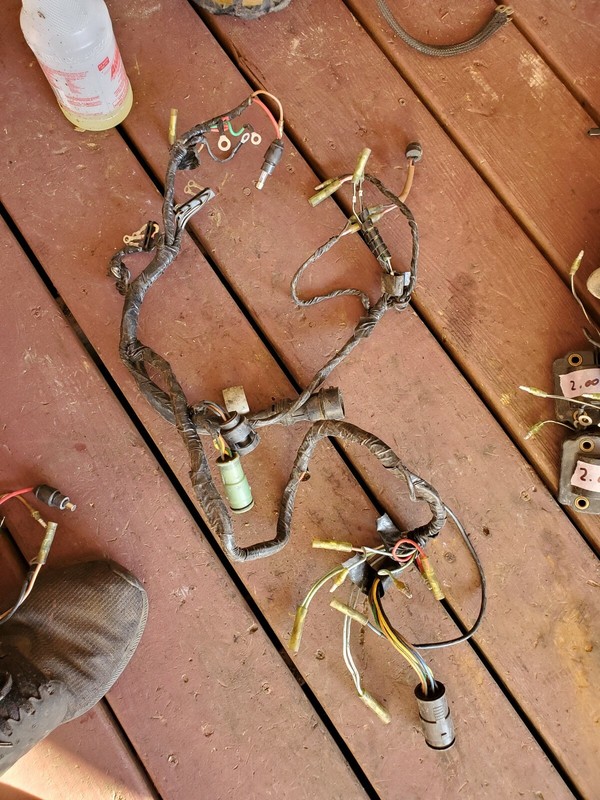 Yamaha Outboard1989 115HP Wiring Harness Assy 6E5-82590-12-00 (A20-2)
