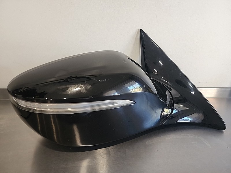 876203N650YB6 | 2014 - 16 Hyundai Equus Right Mirror W/O Camera Black Blind Spot