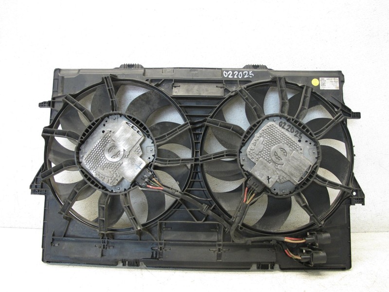 12-18 AUDI B8 S4 Q5 SQ5 A6 A7 S5 3.0 QUATTRO RADIATOR COOLING FAN SHROUD OEM 022