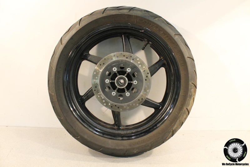 2013 Hyosung GT650 REAR WHEEL BACK RIM W TIRE BRAKE ROTOR GT 650 13