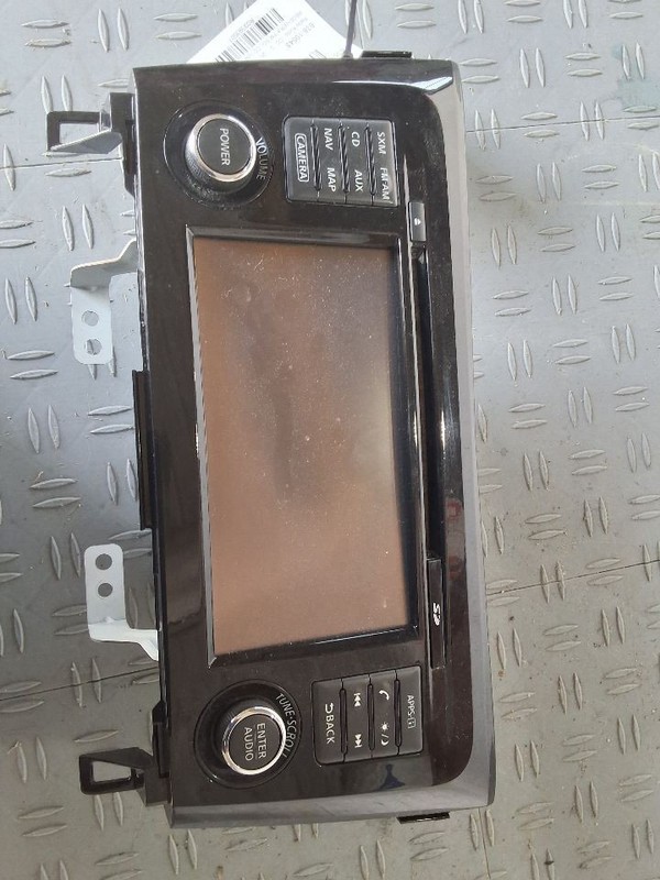 2017 Nissan Rogue Radio Receiver VIN K 1st Digit Korea Built AM-FM-CD-Navigation