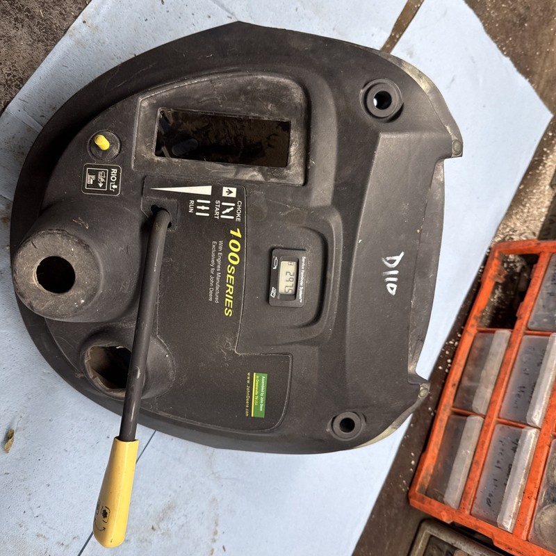 John Deere D110 Riding Lawn Mower control Panel Dash
