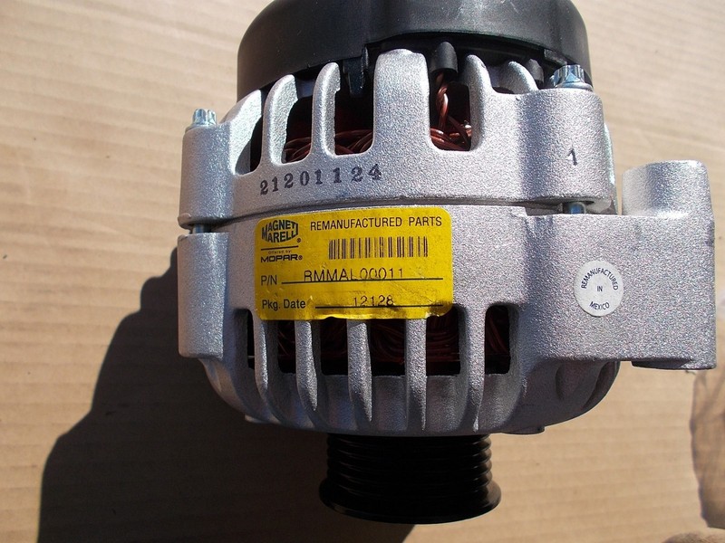 NEW Magnet Morelli Mopar Remanufactured Alternator RMMAL00011*FREE SHIPPING*