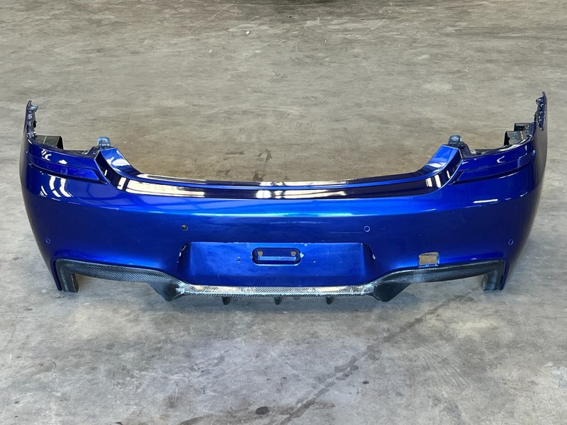 ⭐2012-2019 BMW M6 6-SERIES REAR BUMPER COVER PANEL TRIM BLUE OEM LOT2497