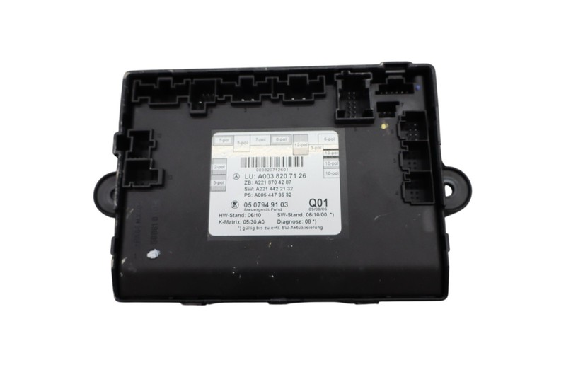 07-13 Mercedes W221 S400 Rear Right Passenger Side Door Control Module Unit OEM