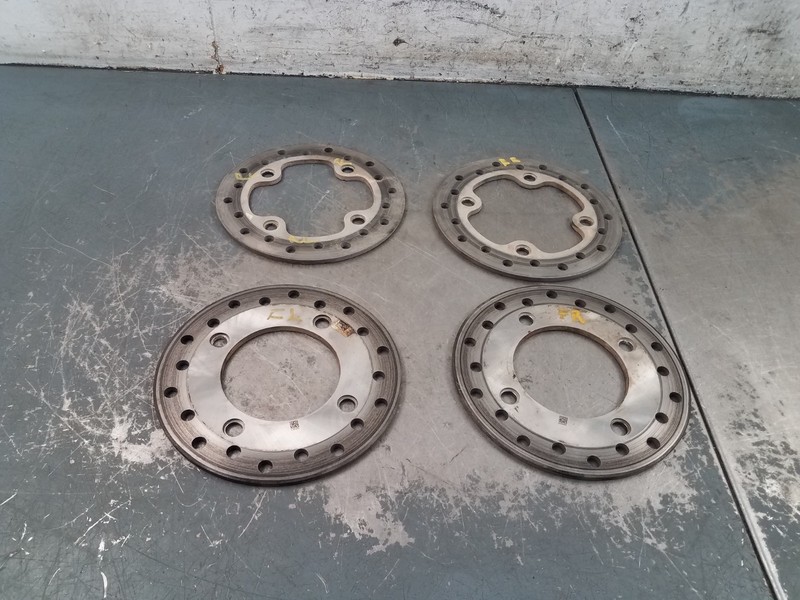 #2493 R1 - 2020 19 21 Polaris RZR XP Turbo S Brake Rotor Set1,727 Mi