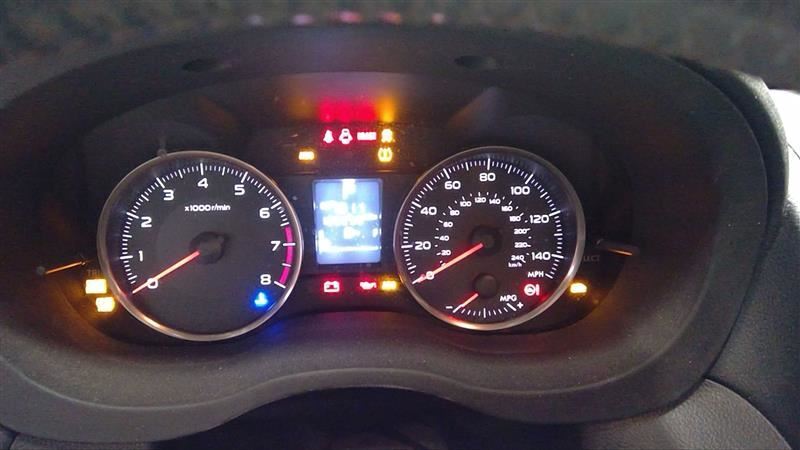 Speedometer Cluster MPH Base ID 85013FJ120 Fits 14 XV CROSSTREK 3299668